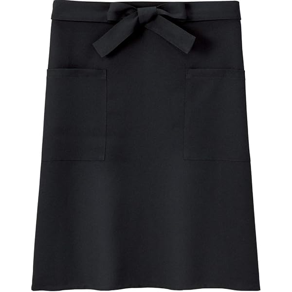 在庫処分　激安 ソムリエエプロンM 着丈60cm 飲食店 (ネイビー)10枚 Amazon.co.jp: [センツキ] 調理 エプロン ソムリエエプロン